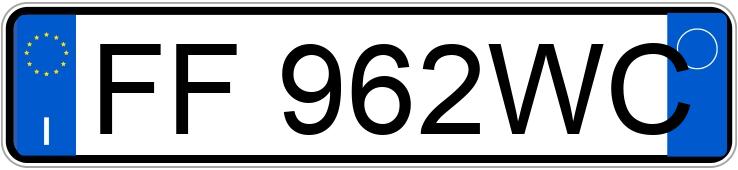 Numer rejestracyjny FF962WC posiada BMW Serie 2 A.T.