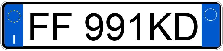 Numer rejestracyjny FF991KD posiada FIAT Panda Cross