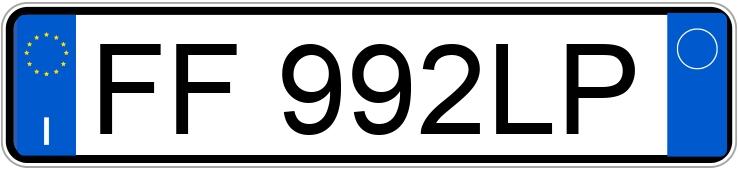 Numer rejestracyjny FF992LP posiada AUDI A4 5a serie