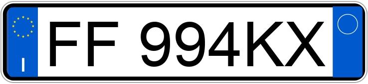 Numer rejestracyjny FF994KX posiada LAND ROVER Discovery Sport
