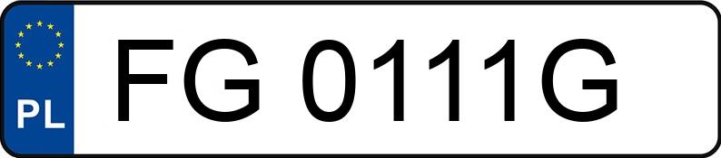 Numer rejestracyjny FG 0111G posiada SEAT ALTEA - FG0111G