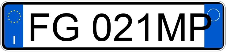 Numer rejestracyjny FG021MP posiada JEEP Renegade