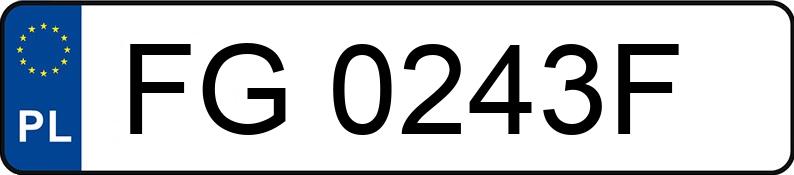 Numer rejestracyjny FG 0243F posiada CITROEN C4 - FG0243F Numer rejestracyjny FG 0243F posiada CITROEN C4 - FG0243F