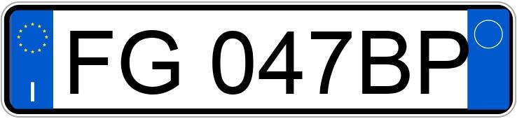 Numer rejestracyjny FG047BP posiada VOLKSWAGEN Tiguan 2a serie Numer rejestracyjny FG047BP posiada VOLKSWAGEN Tiguan 2a serie
