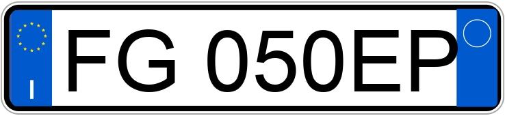 Numer rejestracyjny FG050EP posiada FORD B-Max