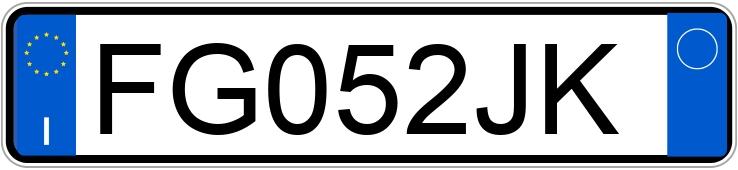 Numer rejestracyjny FG052JK posiada MINI Mini Countrym.