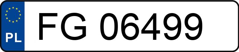 Numer rejestracyjny FG 06499 posiada OPEL ASTRA-F - FG06499 Numer rejestracyjny FG 06499 posiada OPEL ASTRA-F - FG06499
