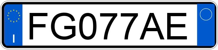 Numer rejestracyjny FG077AE posiada VOLKSWAGEN Polo 5a serie Numer rejestracyjny FG077AE posiada VOLKSWAGEN Polo 5a serie