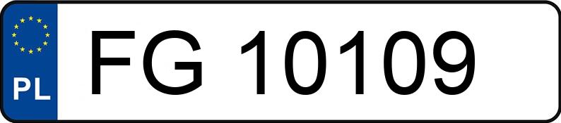 Numer rejestracyjny FG 10109 posiada FIAT UNO - FG10109 Numer rejestracyjny FG 10109 posiada FIAT UNO - FG10109