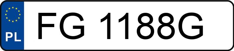 Numer rejestracyjny FG 1188G posiada RENAULT Trafic Passenger 1.6 dCi MR`14 E6 2.8t L1H1P1 Business - FG1188G