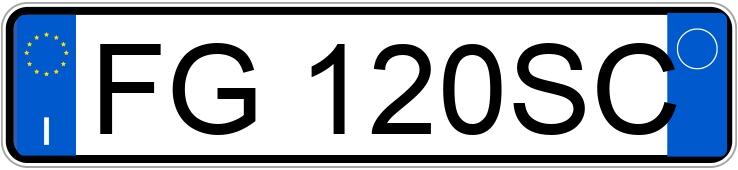 Numer rejestracyjny FG120SC posiada FIAT 500L Pro Numer rejestracyjny FG120SC posiada FIAT 500L Pro