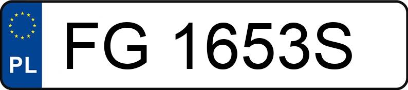 Numer rejestracyjny FG 1653S posiada VOLKSWAGEN Tiguan NF 2.0 Diesel MR`16 E6 Trendline SCR - FG1653S