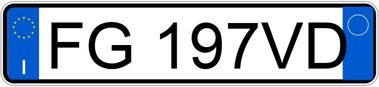 Numer rejestracyjny FG197VD posiada FIAT 500 Numer rejestracyjny FG197VD posiada FIAT 500