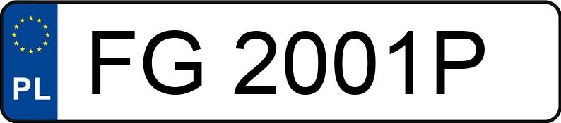 Numer rejestracyjny FG 2001P posiada MERCEDES-BENZ E 320 Kat. 124 E 320T - FG2001P