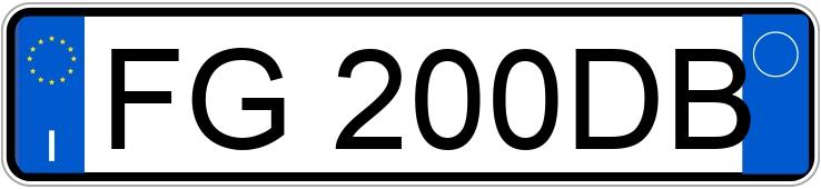 Numer rejestracyjny FG200DB posiada FIAT QUBO