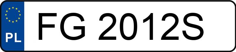 Numer rejestracyjny FG 2012S posiada CITROEN Jumper 29 2.2 HDI Kat. MR`02 E3 2.9t 29M - FG2012S