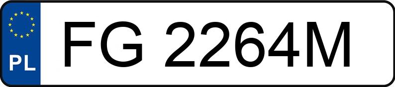 Numer rejestracyjny FG 2264M posiada BMW 645Ci Coupe MR`03 E3 E63 645Ci Coupe MR`03 E3 E63 - FG2264M Numer rejestracyjny FG 2264M posiada BMW 645Ci Coupe MR`03 E3 E63 645Ci Coupe MR`03 E3 E63 - FG2264M