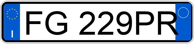 Numer rejestracyjny FG229PR posiada FORD Fiesta 6a serie