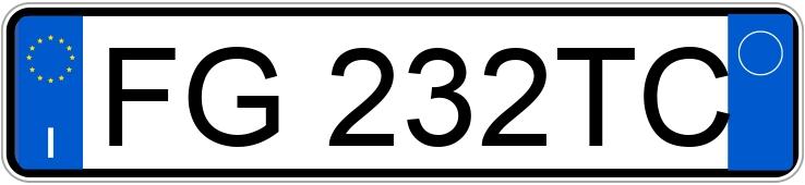 Numer rejestracyjny FG232TC posiada AUDI Q3