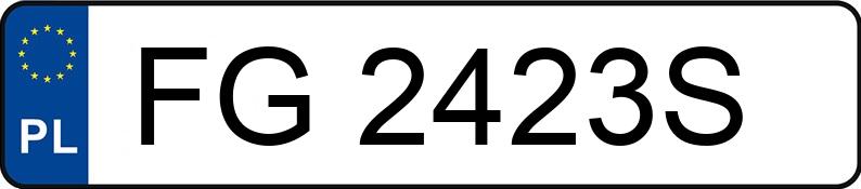 Numer rejestracyjny FG 2423S posiada RENAULT Clio Storia MR`05 E4 Fairway 60 - FG2423S Numer rejestracyjny FG 2423S posiada RENAULT Clio Storia MR`05 E4 Fairway 60 - FG2423S