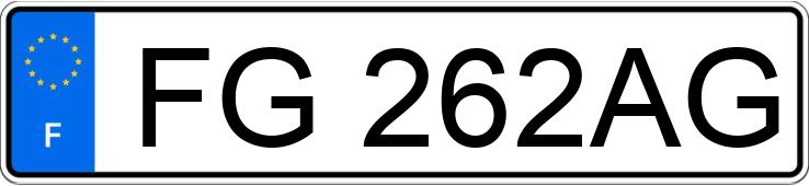 Numer rejestracyjny FG262AG posiada MERCEDES CLASSE A IV
