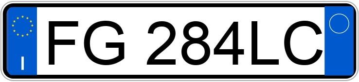 Numer rejestracyjny FG284LC posiada NISSAN Pulsar