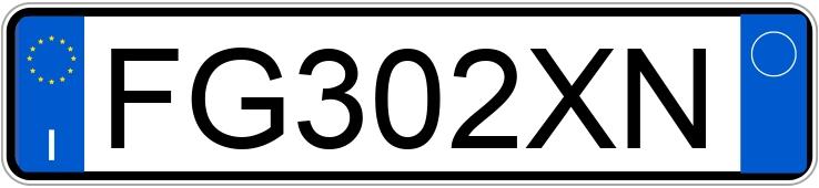 Numer rejestracyjny FG302XN posiada AUDI A3 3a serie