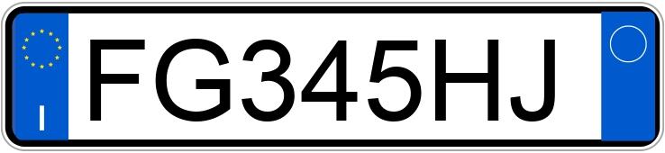 Numer rejestracyjny FG345HJ posiada NISSAN Juke 1a serie