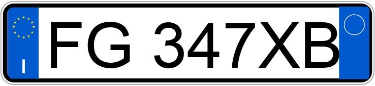 Numer rejestracyjny FG347XB posiada DACIA Duster 1a serie