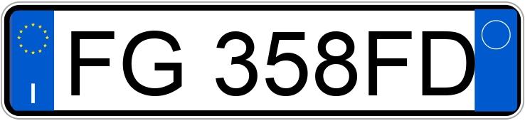 Numer rejestracyjny FG358FD posiada MERCEDES GLC