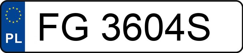 Numer rejestracyjny FG 3604S posiada BMW 318i Kat. E36 318i Kat. E36 - FG3604S Numer rejestracyjny FG 3604S posiada BMW 318i Kat. E36 318i Kat. E36 - FG3604S