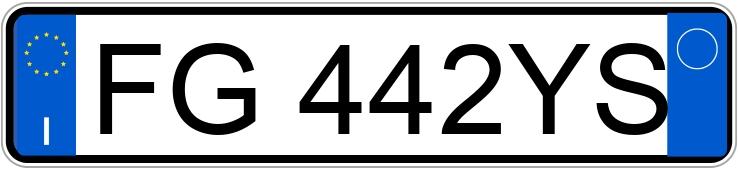 Numer rejestracyjny FG442YS posiada FIAT 500L Numer rejestracyjny FG442YS posiada FIAT 500L