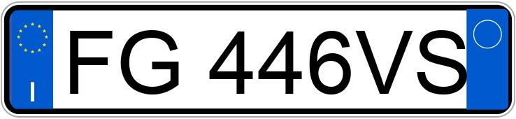 Numer rejestracyjny FG446VS posiada FIAT 500 Numer rejestracyjny FG446VS posiada FIAT 500