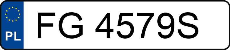 Numer rejestracyjny FG 4579S posiada VOLKSWAGEN Transporter T6 TDi MR`16 E6 3.0t Multivan Trendline - FG4579S