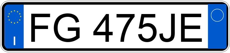 Numer rejestracyjny FG475JE posiada MINI Mini 4a serie