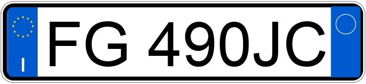 Numer rejestracyjny FG490JC posiada PORSCHE 718