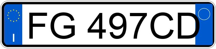 Numer rejestracyjny FG497CD posiada PEUGEOT 5008 1a serie