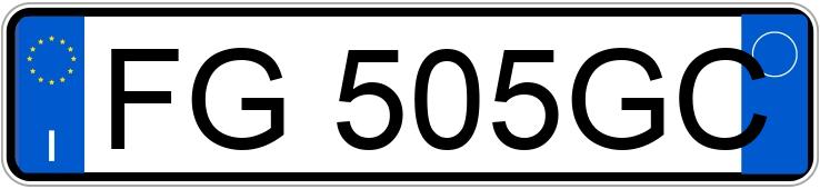 Numer rejestracyjny FG505GC posiada BMW Serie 1 Numer rejestracyjny FG505GC posiada BMW Serie 1