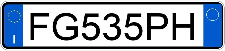 Numer rejestracyjny FG535PH posiada MERCEDES GLC