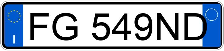 Numer rejestracyjny FG549ND posiada TOYOTA Aygo 2a serie Aygo 1.0 VVT-i 69 CV 5P x-black TSS (51 kw)