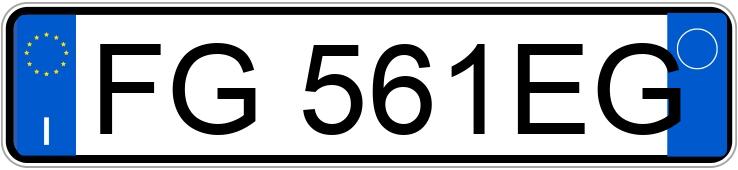 Numer rejestracyjny FG561EG posiada FIAT Panda 3a serie Numer rejestracyjny FG561EG posiada FIAT Panda 3a serie