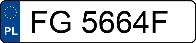 Die Registrierungsnummer FG 5664F hat BMW 316i Kat. MR`98 E46 316i Kat. MR`98 E46 - FG5664F