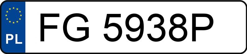 Numer rejestracyjny FG 5938P posiada HYUNDAI I30 - FG5938P