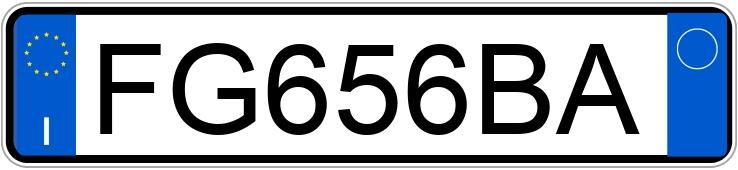 Numer rejestracyjny FG656BA posiada FIAT Panda 3a serie Numer rejestracyjny FG656BA posiada FIAT Panda 3a serie
