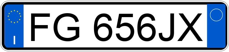 Numer rejestracyjny FG656JX posiada LAND ROVER Discovery Sport