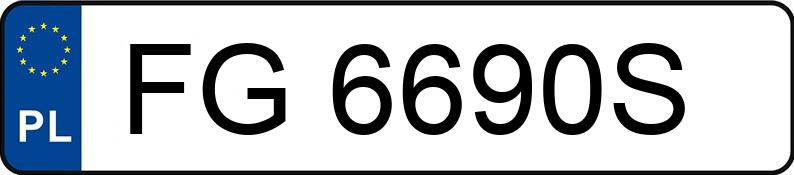 Numer rejestracyjny FG 6690S posiada BMW 320D - FG6690S Numer rejestracyjny FG 6690S posiada BMW 320D - FG6690S