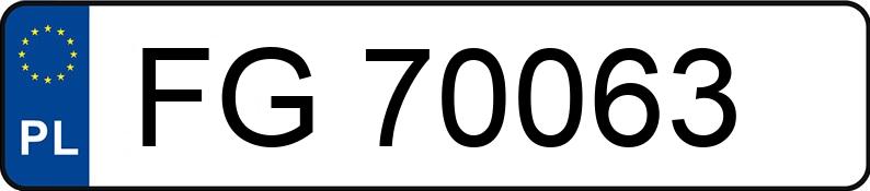 Numer rejestracyjny FG 70063 posiada AUDI Coupe Quattro 2.8 Kat. e - FG70063