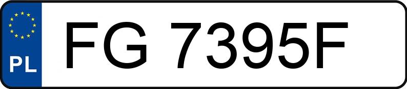 Numer rejestracyjny FG 7395F posiada DAF FTXF 105.460T - FG7395F