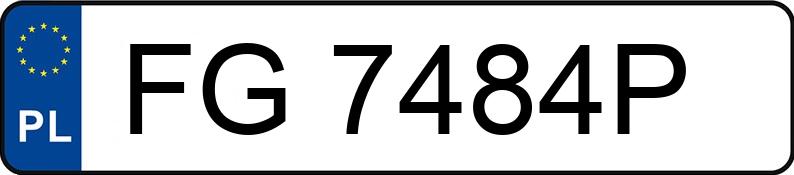 Numer rejestracyjny FG 7484P posiada IVECO 35-180 Daily MR`22 E6 3.5t 35S18H - FG7484P