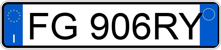 Numer rejestracyjny FG906RY posiada FIAT Tipo Numer rejestracyjny FG906RY posiada FIAT Tipo